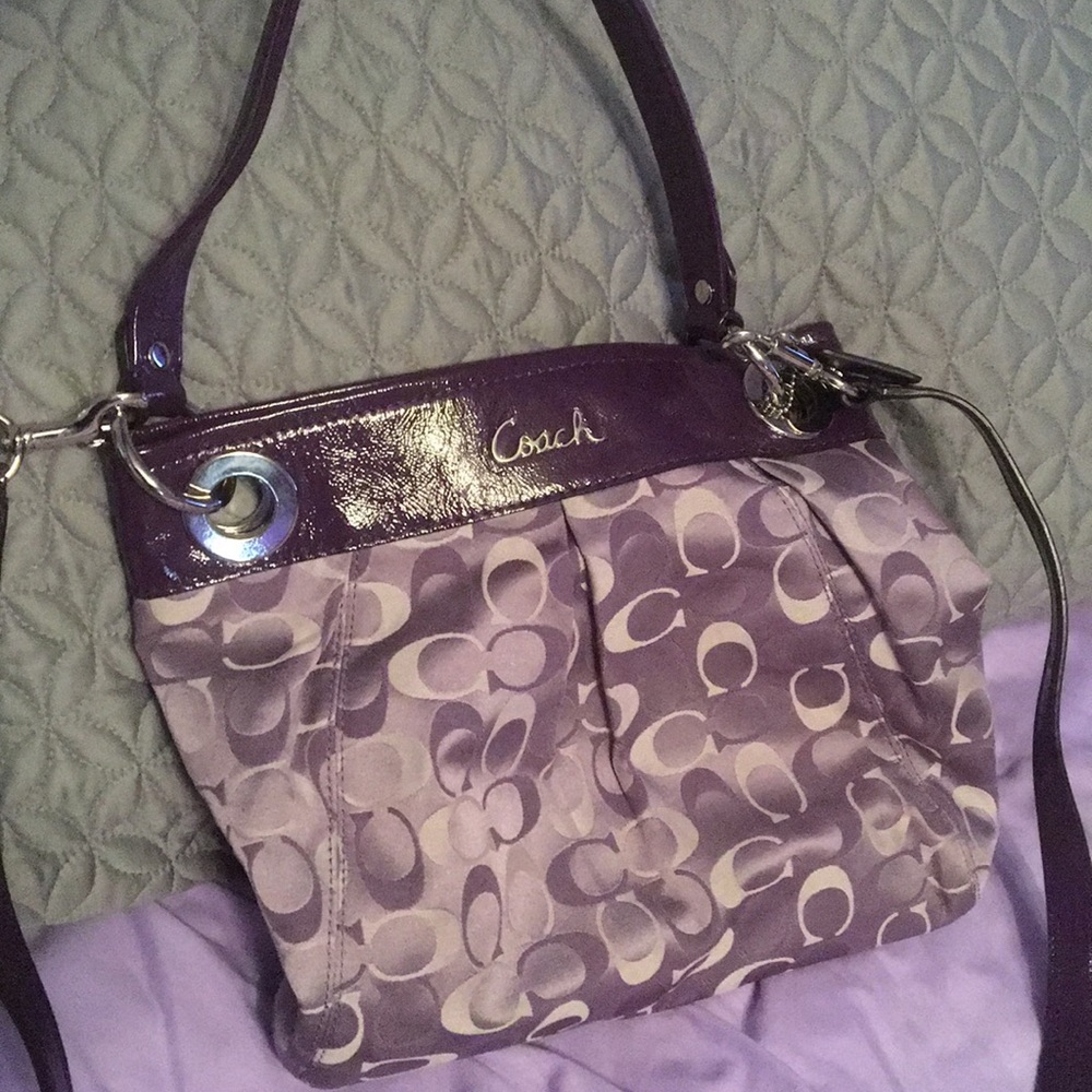 Authentic Coach Lavender Bag